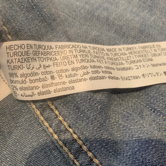 Massimo Tutti women's stretch denim shirt - Picture 8 of 10